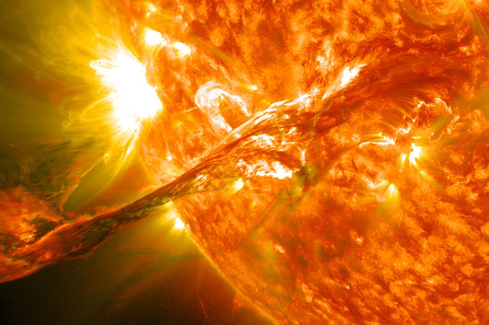 Magnificent Erupts On The Sun jigsaw puzzle